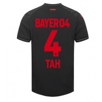 Dres Bayer Leverkusen Jonathan Tah #4 Domaci 2023-24 Kratak Rukav